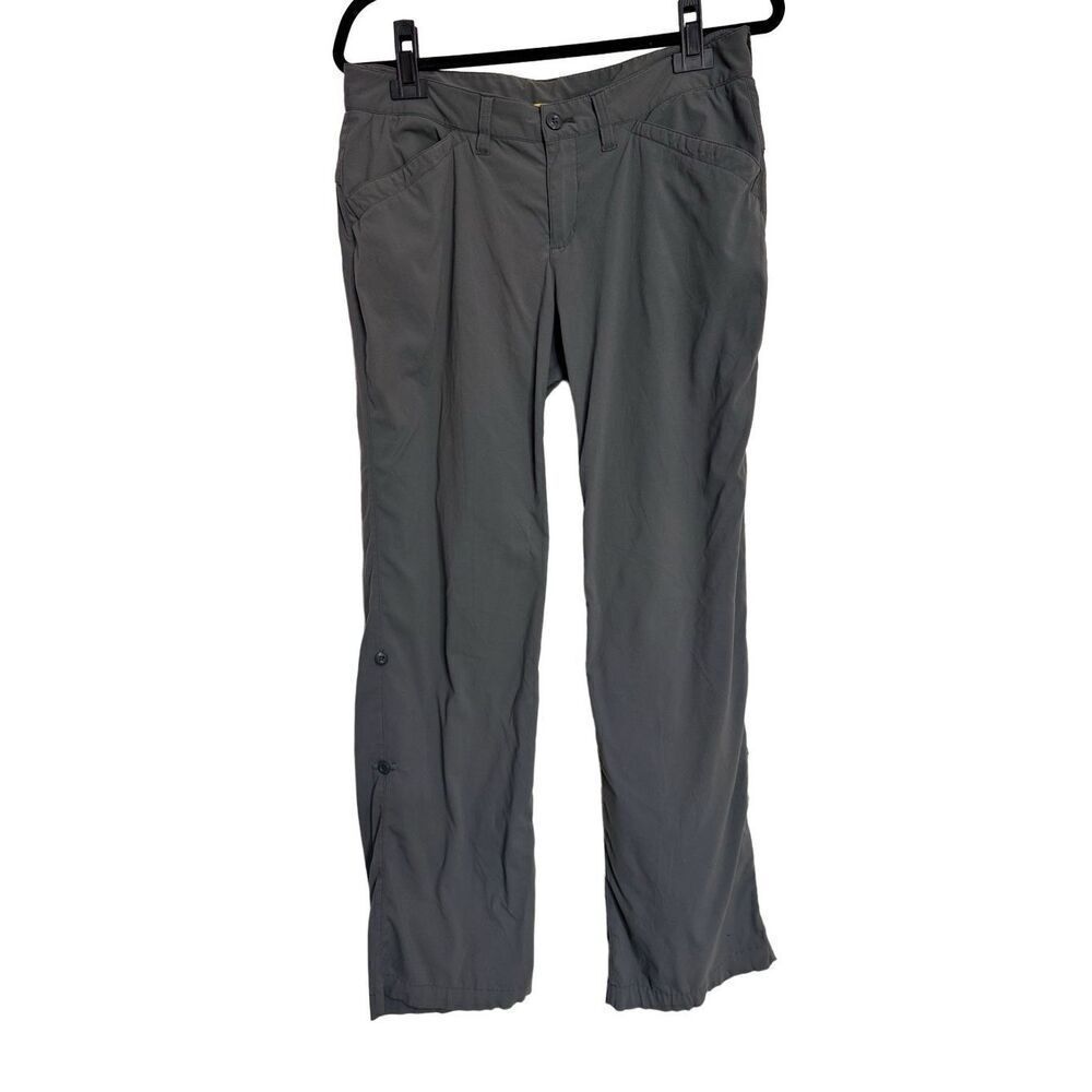 Eddie Bauer Pants Womens Size 8 Gray Nylon Blend Ankle Pants